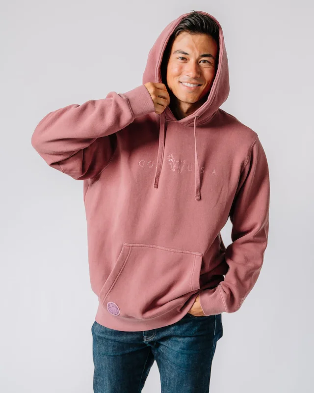 Sporty Elegance Linden Hooded Sweatshirt