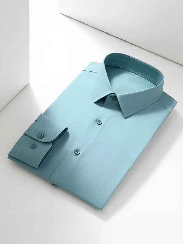 Cool Breeze At Night Summer Silk Business Shirt
