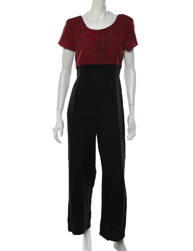 Youthful Vitality Black Jumpsuit - M