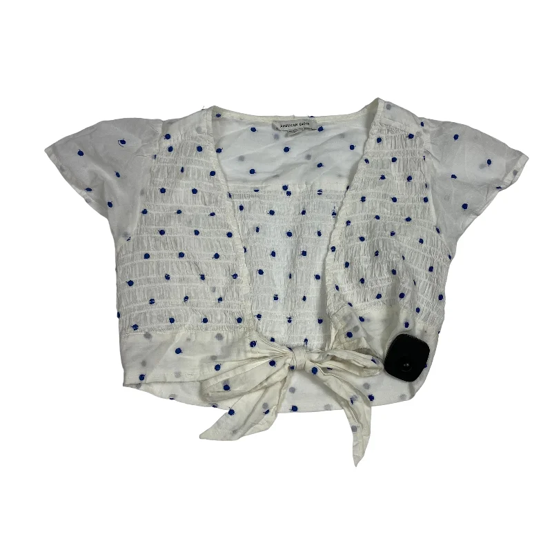 Cozy Chic Trends Top Short Sleeve By American Eagle  Size: Xs